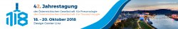 42. Jahrestagung der Österreichischen Gesellschaft für Pneumologie 2018